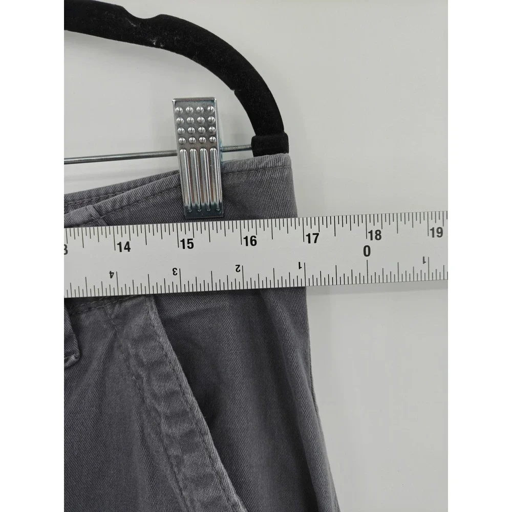 Wrangler ATG All Terrain Gear Mens 34x32 Gray Stretch Canvas Cargo Pants